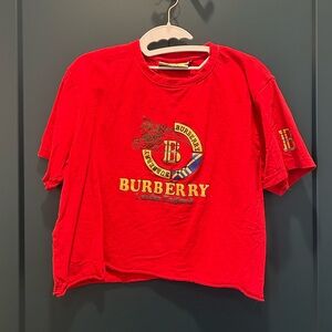 Vintage Burberry Crop Shirt